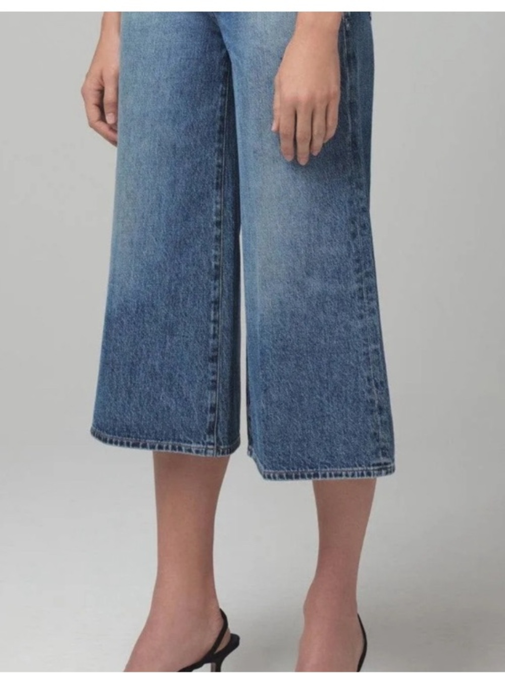 Citizens of Humanity Emily Relaxed Culotte Jeans - Picture 2 of 9